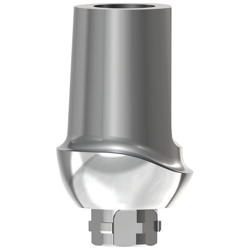 Prepable Ti Abutment, 1.5mm, 0&deg;, Wide Incisor