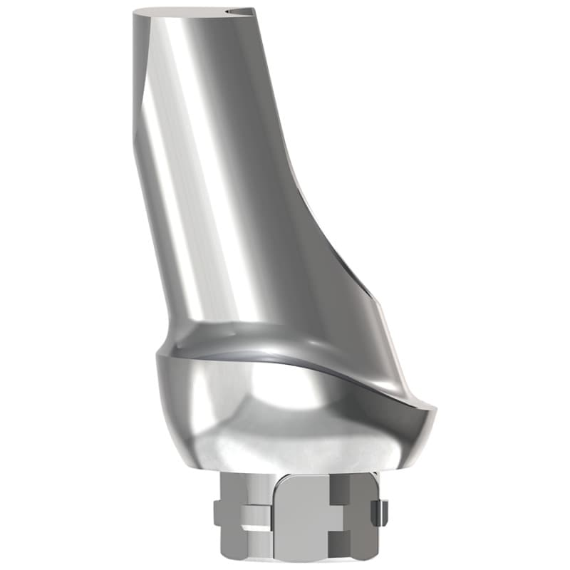 دعامة تيتانيوم قابلة للتحضير، 1 مم، 15&deg;، قاطع ضيق