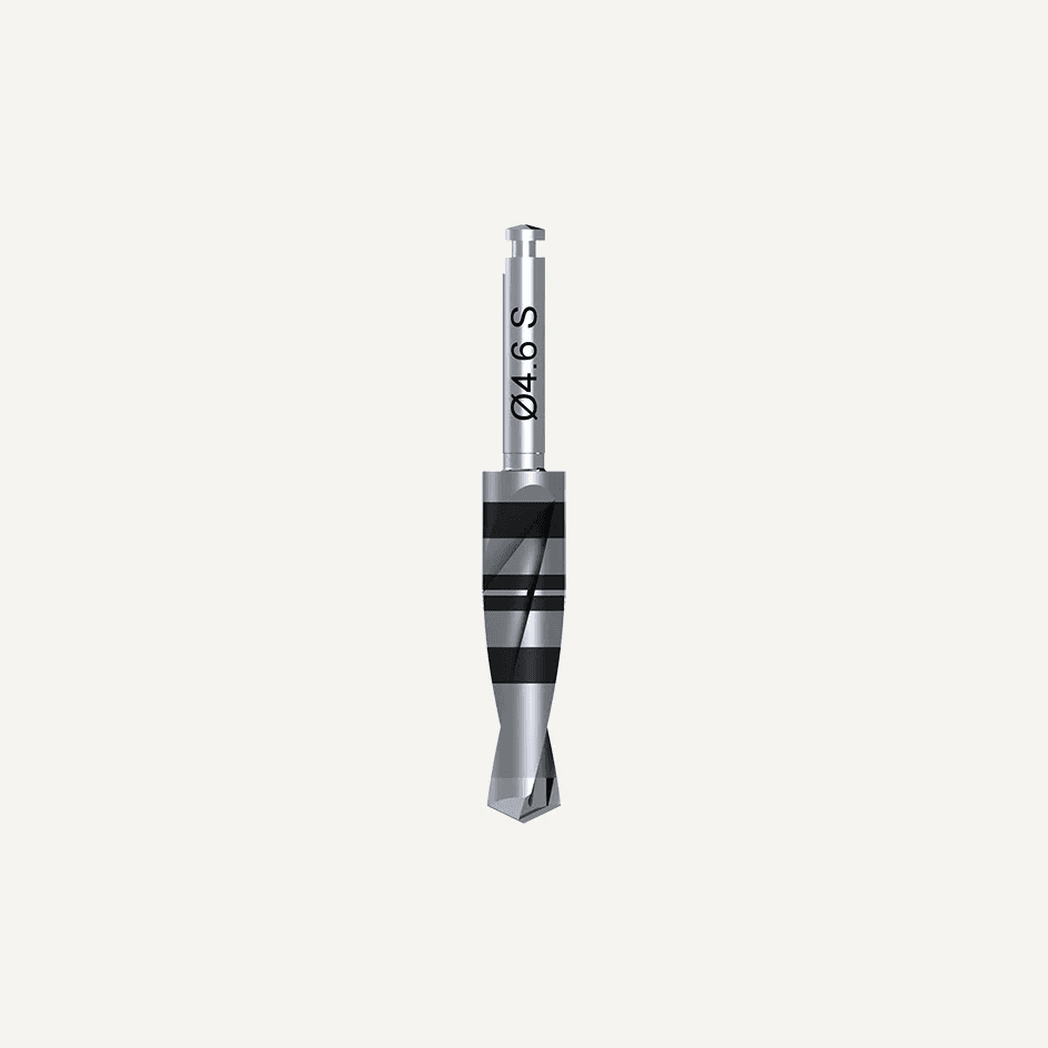 Twist Drill, Straight, &Oslash;4.6 x 7-17mm