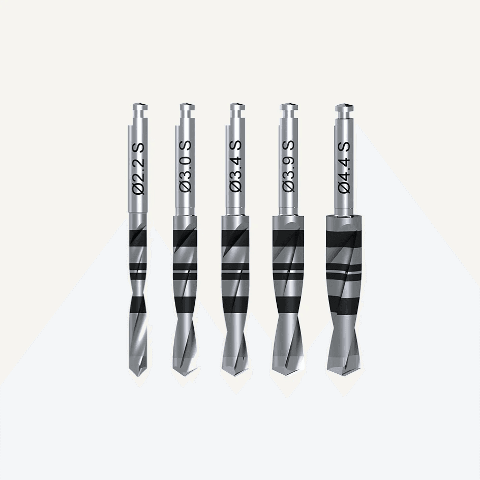 Drill Kit for Straight Implants, &Oslash;3.5-4.5mm