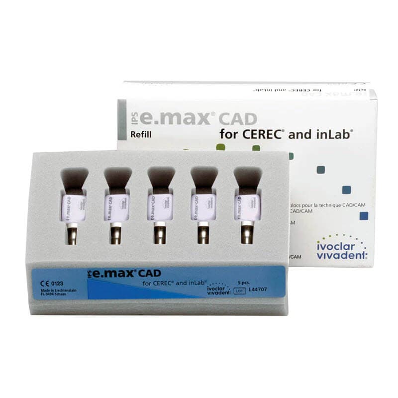 IPS e.max CAD, LT, B4, I12, CEREC/inLab Block