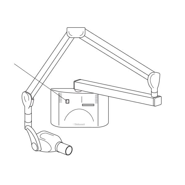 Dental X-Ray Wall Type, 800mm Arm Length