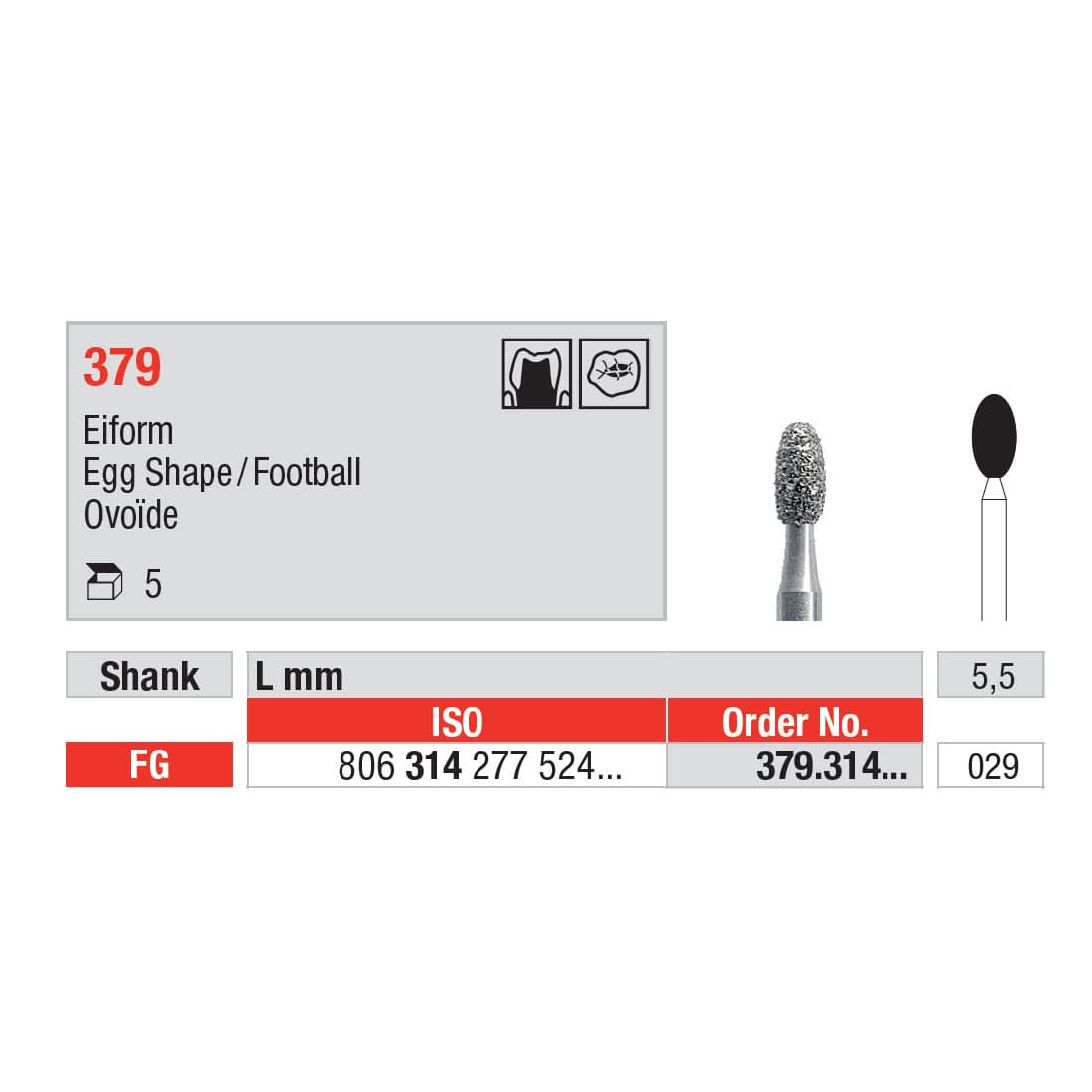 سنابل ماسية, بيضاوي FG-29