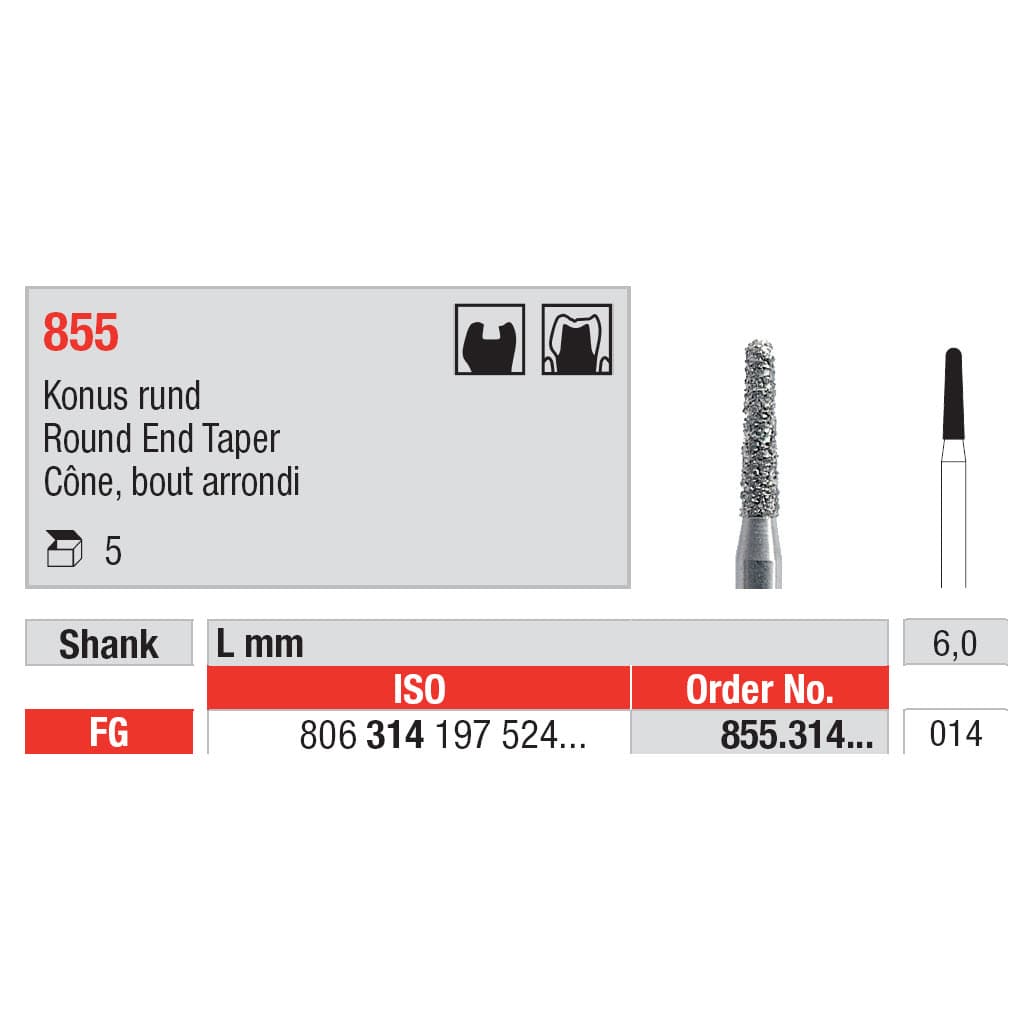 سنابل ماسية, قمعي بنهاية مدورة FG-14
