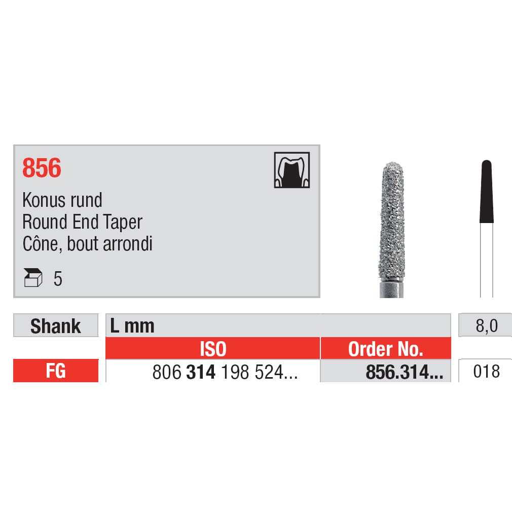 سنابل ماسية, قمعي بنهاية مدورة FG-18