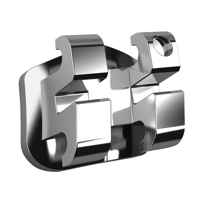 حاصرة ميني دايموند ثنائية، MBT، الثنية العلوية اليمين واليسار (UR2/UL2)، عزم +14&deg;، 0.022"