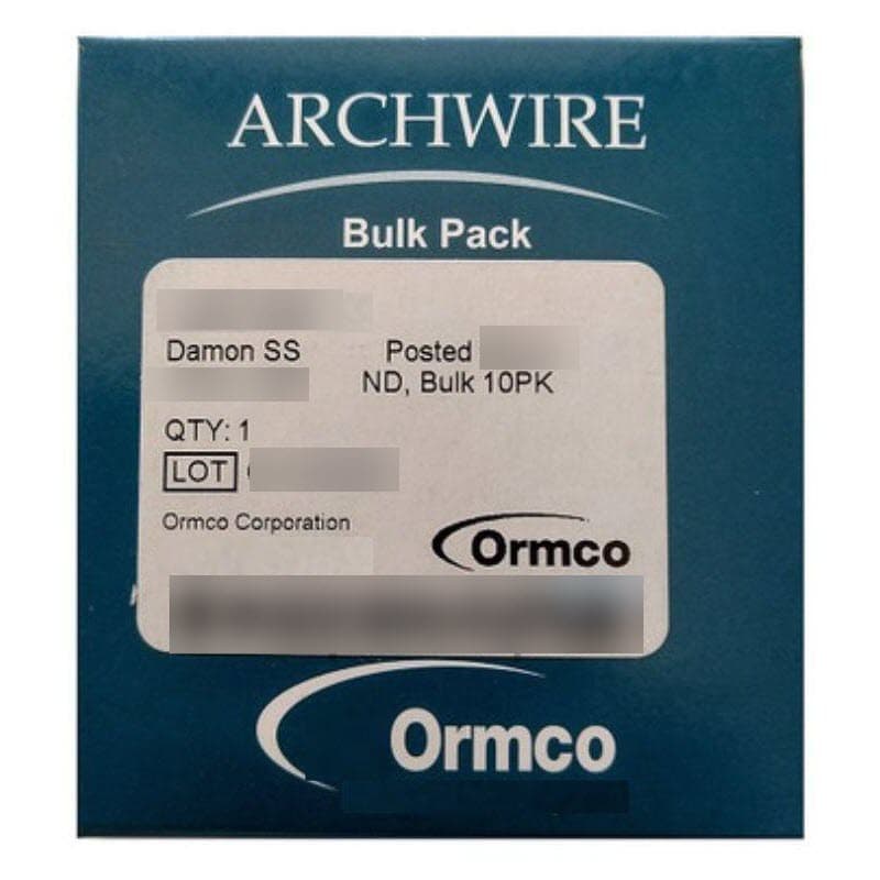 Damon SL SS Posted, 38mm, .019 x .025, Non-Dimpled