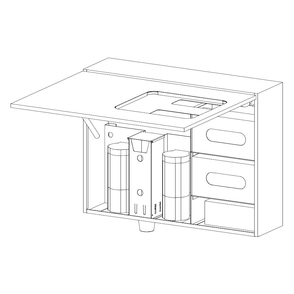 Wall Cabinet, Vetrina Igiene