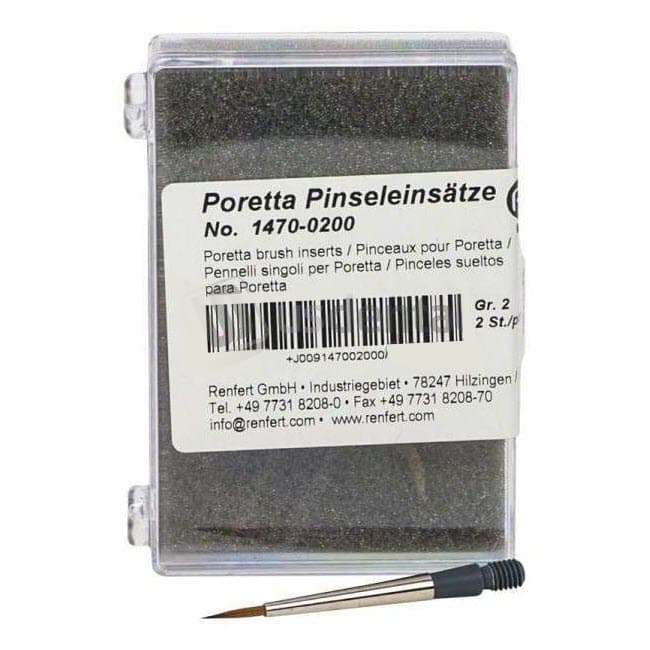 إدراجات فرشاة كولينسكي، مقاس 2