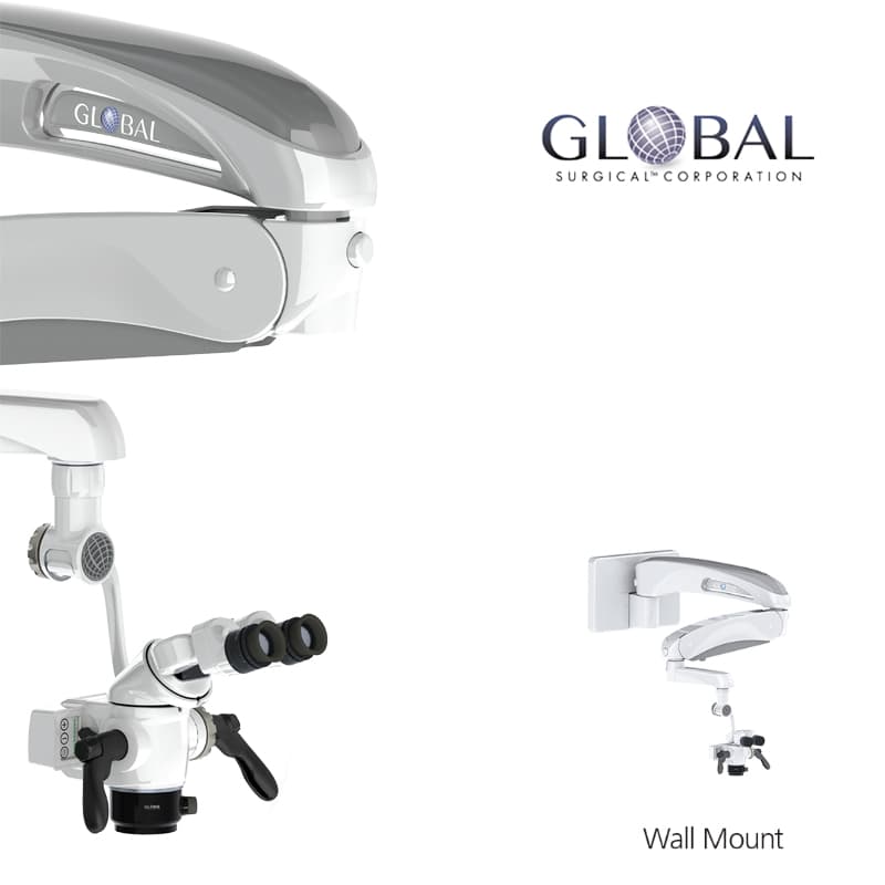 A-SERIES DENTAL MICROSCOPE 3 STEPS (Wall Mount)