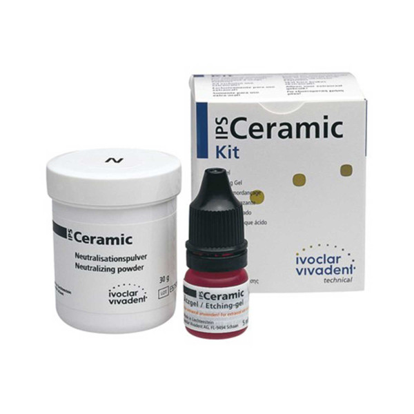IPS Ceramic Etching & Neutralizing Powder Kit - Ivoclar - 531550