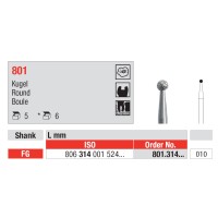 Diamond Burs, Round FG-10