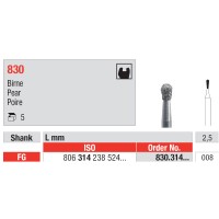 Diamond Burs, Pear FG-8