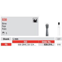 Diamond Burs, Pear FG-16