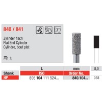 Diamond Burs, End cutting HP-33