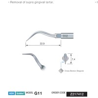 رأس إزالة الجير من المقياس من NSK، G12