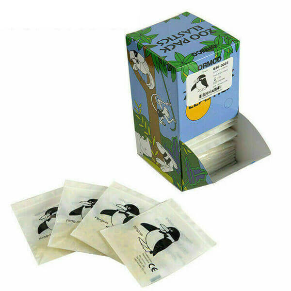 مطاطات زوو باك، خارج فموي، 1/2 14oz، حوت، عبوة 15 - Ormco - 635-0067