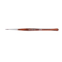 Ceramicus Synthetic Bristle Porcelain Brushes, Size 2 Ceramicus Synthetic Bristle Porcelain Brushes, Size 2