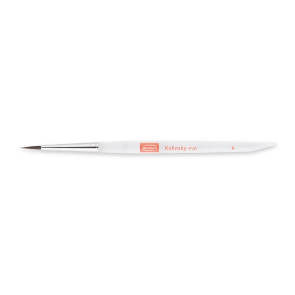 Kolinsky Evo, Bionic Hair Brush Size 4, Set of 2 - Renfert - 17243004