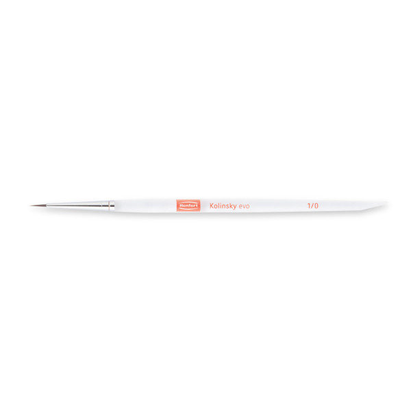 Kolinsky Evo, Bionic Hair Brush Size 1/0, Set of 2 - Renfert - 17243110