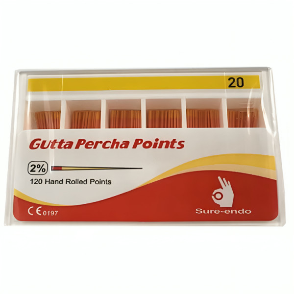 Sure-Endo Gutta Percha Points 20 - SureEndo - SI-03