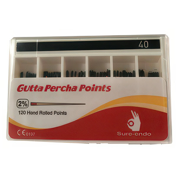 Sure-Endo Gutta Percha Points 40 - SureEndo - SI-07