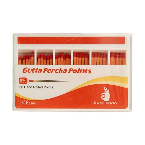 Sure-Endo Gutta Percha Points 30/.06 - SureEndo - SI-82