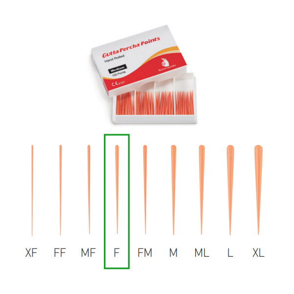 Sure-Endo Gutta Percha Points F - SureEndo - SI-15