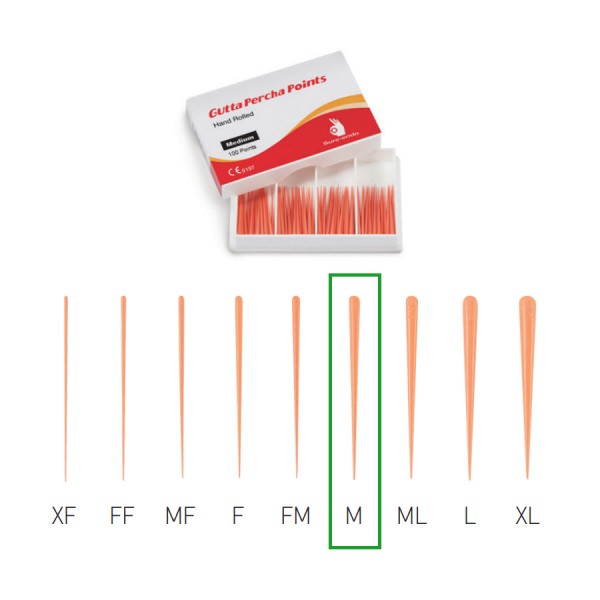 Sure-Endo Gutta Percha Points M - SureEndo - SI-18