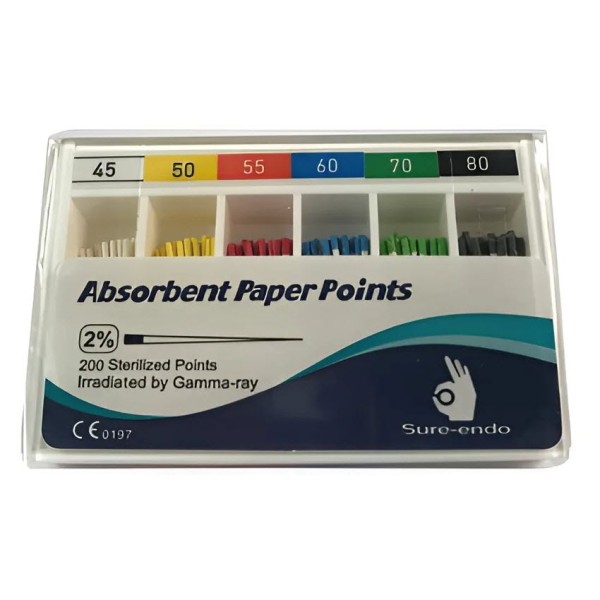 Sure-Endo Paper Points Assorted 45-80 - SureEndo - SI-29