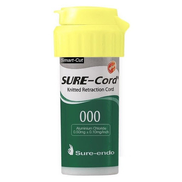 Sure-Cord Plus Knitted Retraction Cord Size 000 - SureEndo - SI-RC0001-P