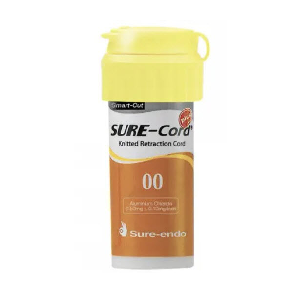 Sure-Cord Plus Knitted Retraction Cord Size 00 - SureEndo - SI-RC001-P