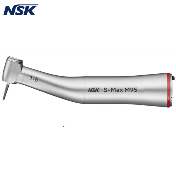 S-Max M95, Contra Angle Non-Optic Handpiece, 1:5, Quattro Spray - NSK - C1026001
