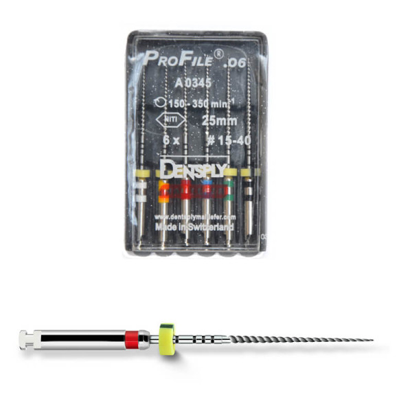 ملف بروفايل تدرج .06 21 ملم حجم 35 - Dentsply Maillefer - A03452210350