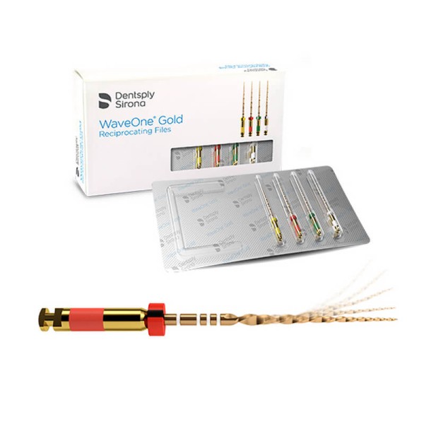 ملفات دوارة ويف ون جولد، إندو 25 ملم، كبير - Dentsply Maillefer - A0753225G0L0