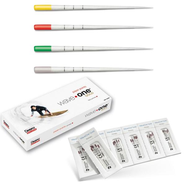 نقاط ورقية ويف ون جولد، صغير - Dentsply Maillefer - A175W00000S0