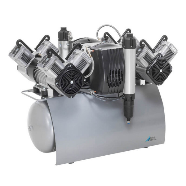 Quattro Tandem Compressor with 2 Aggregates and Membrane Drying Unit - Durr - 4682-54
