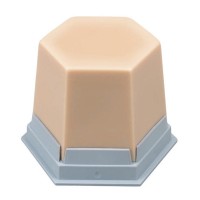 شمع تشكيل جيو كلاسيك، كلاسيكي، بيج غير شفاف، 75 جرام