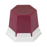 شمع لاصق جيو، شديد الصلابة، وردي شفاف، 75 جرام