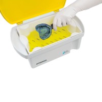 Hygobox Lid Colour: Yellow, Filter Insert: White