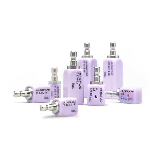بلوك إي ماكس كاد، LT، A2، C14، سيريك/إن لاب - Ivoclar - 605329