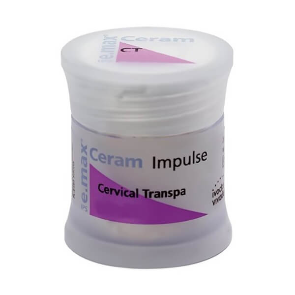 IPS e.max Ceram, Cervical Transpa, Yellow, 20g IPS e.max Ceram, Cervical Transpa, Yellow, 20g - Ivoclar - 597008