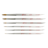 Kolinsky Brushes Set of 6 Pieces Kolinsky Brushes Set of 6 Pieces